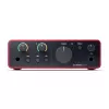 Focusrite Scarlett Solo 4th kartos – 2 kanalų garso sąsaja