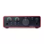 Focusrite Scarlett Solo 4th kartos – 2 kanalų garso sąsaja