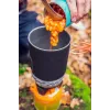 Campinginė viryklė su puodu