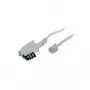 Telefono laidas ShiverPeaks S/CONN 70050-W 10 m Baltas