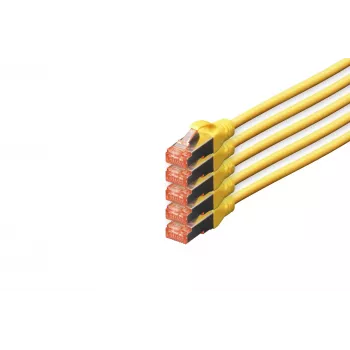 Tinklo kabelis Digitus CAT 6 S/FTP 10 m geltonas