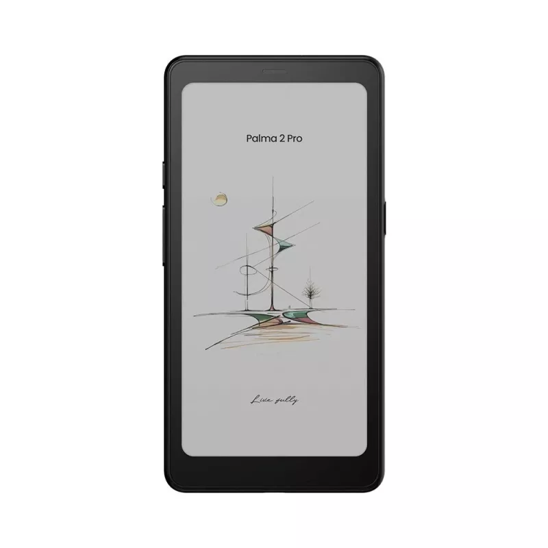 E-Skaitytuvas Onyx BOOX Palma 2 Pro — 6,13 colio 824×1648, 8GB RAM, 128GB, Android 15, pirštų atspaudų skaitytuvas, Wi‑Fi, Bluetooth 5.1, SIM lizdas, 3950 mAh, juodas