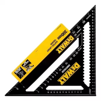 Liniuotė DeWALT DWHT25228-0 300 mm aliumininė juoda geltona