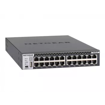 NETGEAR M4300-24X valdomas L3 10G Ethernet (100/1000/10000) 1U juodas