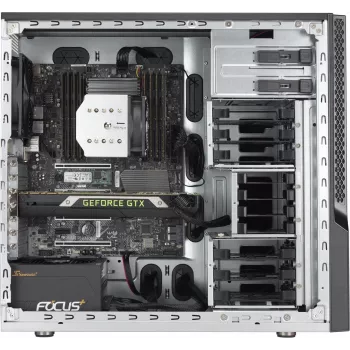 Kompiuterio korpusas Supermicro SuperChassis GS5A-754K Midi Tower juodas, pilkas