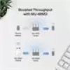 Belaidis USB adapteris MERCUSYS MA30N — dviejų juostų Wi‑Fi (2,4/5 GHz), 400/867 Mbps, USB 2.0, vidinė antena, balta