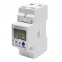Qoltec 50882 Vienfazis elektroninis elektros energijos skaitiklis DIN bėgiui | Wi-Fi | TUYA | 230V | LCD