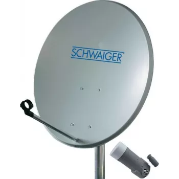 Palydovinės televizijos sistema SCHWAIGER SPI5500SET1 vienam vartotojui, lėkštės rinkinys be imtuvo