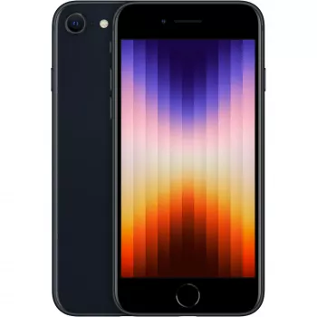 iPhone SE 2022 128GB Dual-SIM Midnight 11,94 cm 4,7 colio IPS LCD ekranas iOS 15 12MP kamera