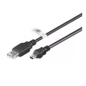 Wentronic 93903 USB laidas juodas