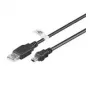 Wentronic 93903 USB laidas juodas