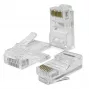 RJ45 kištukas QOLTEC 54544 CAT6 UTP, 100 vnt. pakuotė