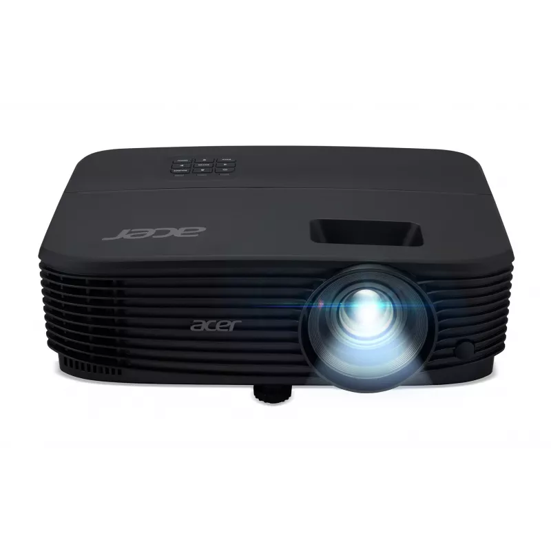 Projektorius Acer X1229HP – DLP, XGA (1024x768), 4800 ANSI liumenų, 210 W lempa, juodas, 2,4 kg
