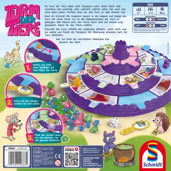 Schmidt Spiele Turm der Tiere, stalo žaidimas