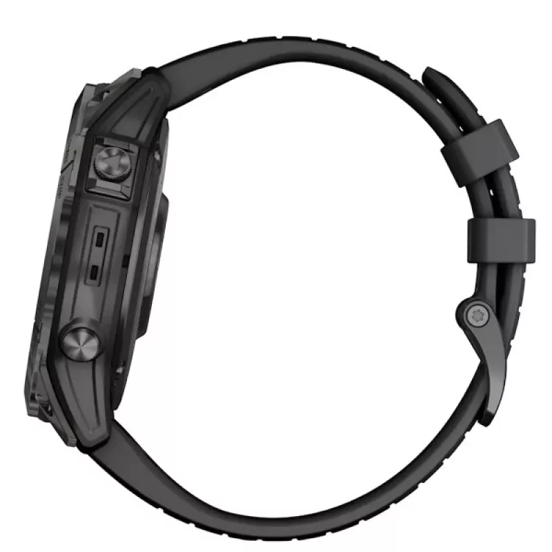 Išmanusis laikrodis GARMIN fēnix 7X Pro 51 mm, 1,4 colio (3,56 cm) MIP 280×280, liečiamas ekranas, Wi‑Fi, GPS, 32 GB, juodas