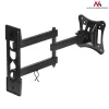 Sieninis TV/monitoriaus laikiklis MACLEAN MC-719, iki 68,6 cm (27 colių), 15 kg, VESA 100x100, juodas