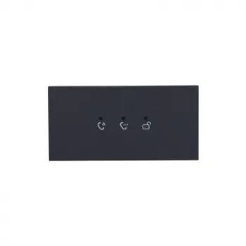 Dahua Technology VTO4202FB-ML, Juoda, Dahua Europe, VTO4202FB, 100 mm, 28,5 mm, 49,9 mm