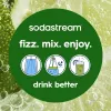 Sodos gaminimo aparatas SODASTREAM Art Blue Steel – 1 L plastikinis butelis, 60 L dujų balionėlis, 173×245×430 mm