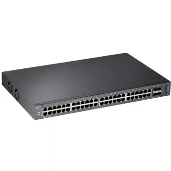 Zyxel XGS2210-52 valdomas L2 Gigabit Ethernet jungiklis (10/100/1000) 1U juodas