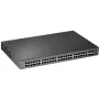 Zyxel XGS2210-52 valdomas L2 Gigabit Ethernet jungiklis (10/100/1000) 1U juodas