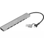 USB šakotuvas SANDBERG 136-66 – 7x USB 3.0 prievadai, išorinis maitinimas