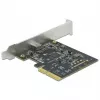 DeLOCK USB 3.2 Gen 2x2 PCIe 3.0 x4 adapteris, Low-Profile, 1 x USB-C (89036)