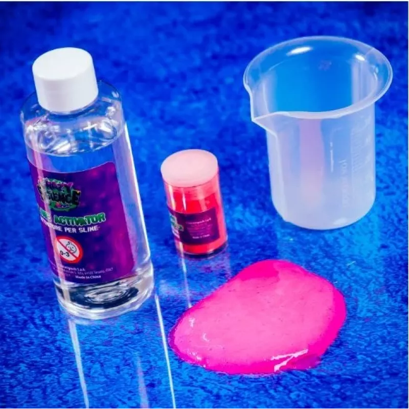 Liscianigiochi mokslo rinkinys „Crazy Science Slime Chameleon“ 304-PL89246 – edukacinis gleivių eksperimentų rinkinys