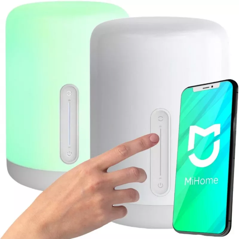 Xiaomi Mi Naktinė lempa 2 išmanusis stalinis šviestuvas baltas Wi-Fi