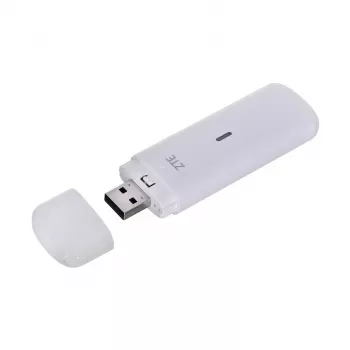 USB mobilusis modeminis įrenginys ZTE MF833N, 4G LTE iki 150 Mbps, baltas