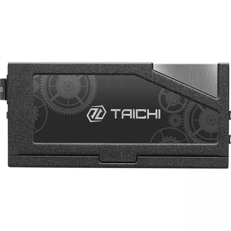 Maitinimo blokas ASRock Taichi TC-1300T 1300 W 20+4 pin ATX 80 PLUS Titanium, juodas, 135 mm ventiliatorius