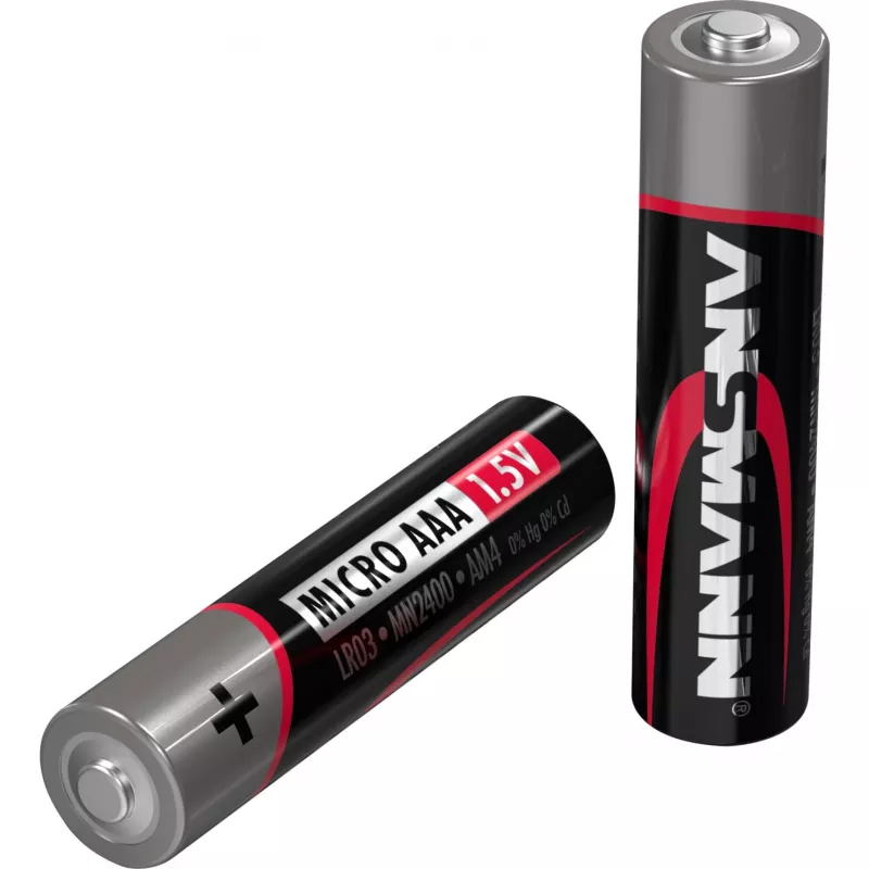 Vienkartinė baterija Ansmann 5015553 AAA/LR03, 1,5 V, šarminė, 4 vnt.