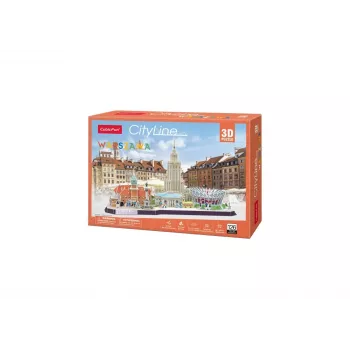 3D Dėlionė – Varšuvos panorama Cityline