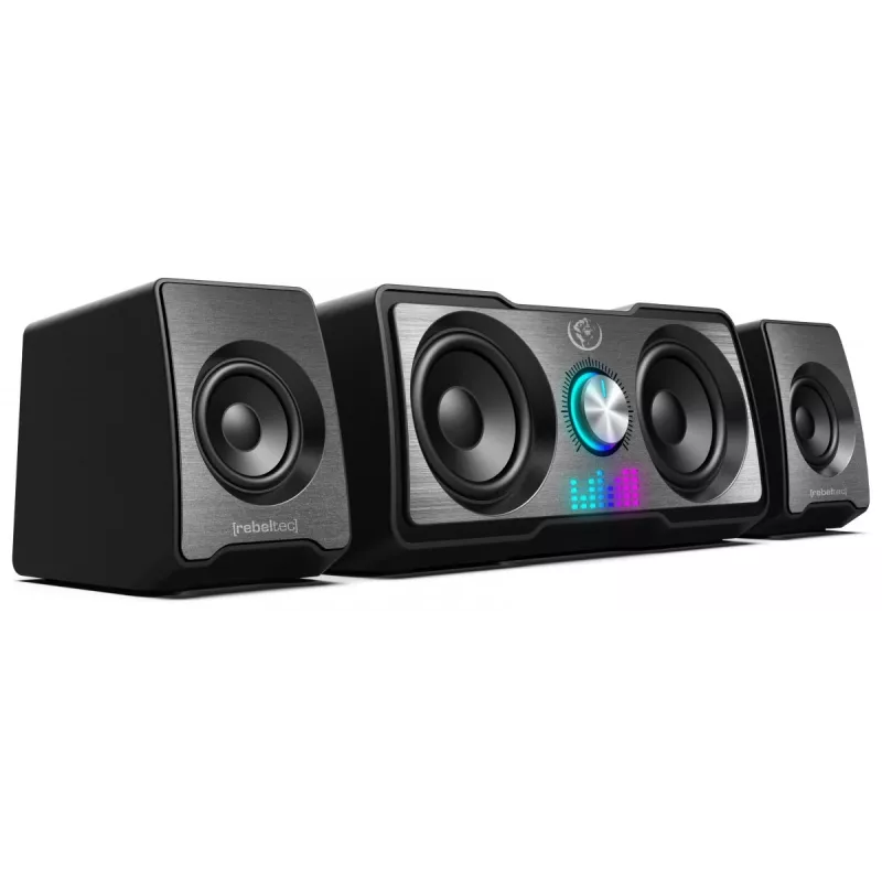 Garsiakalbiai 2.1 Rebeltec ROCK RBLGLO00048, 60W