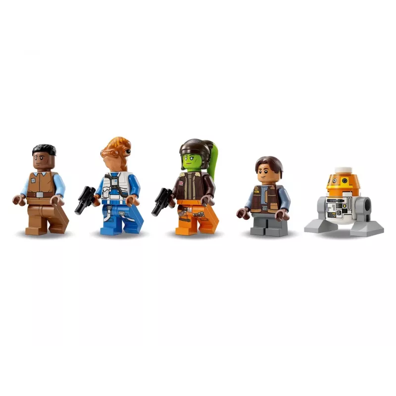 LEGO Star Wars žaidimų rinkinys 75357 — Dvasia ir Fantomas II, 1394 detalės, 4 minifigūrėlės, nuo 10 metų