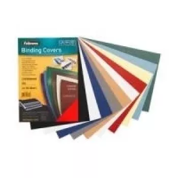 Fellowes FSC sertifikuoti – A4 (210 x 297 mm) – Dramblio kaulo – 250 g/m² – 100 vnt. įrišimo viršeliai – tinka Fellowes Galaxy 500, Galaxy Wire, Pulsar 300, Pulsar-E 300, Star 150, Starlet 2 (537)