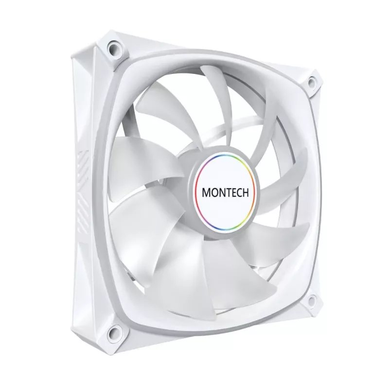 MONTECH AX120 PRO White 120mm ARGB korpuso ventiliatorius