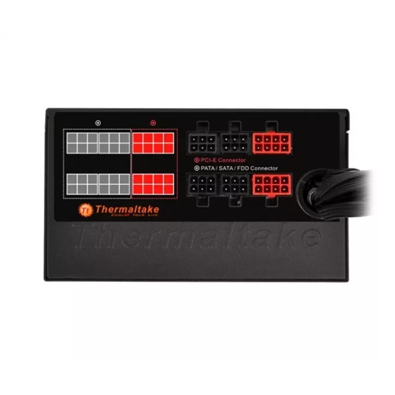 Thermaltake SMART SE 630W maitinimo blokas (vidinis) - ATX12V 2.3/ EPS12V 2.92 - 230 V - 630 W - aktyvus PFC - Europos Sąjunga - juoda
