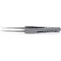 KN 92 21 12 ESD – Preciziniai pincetai su gumuota rankena ESD, 112 mm