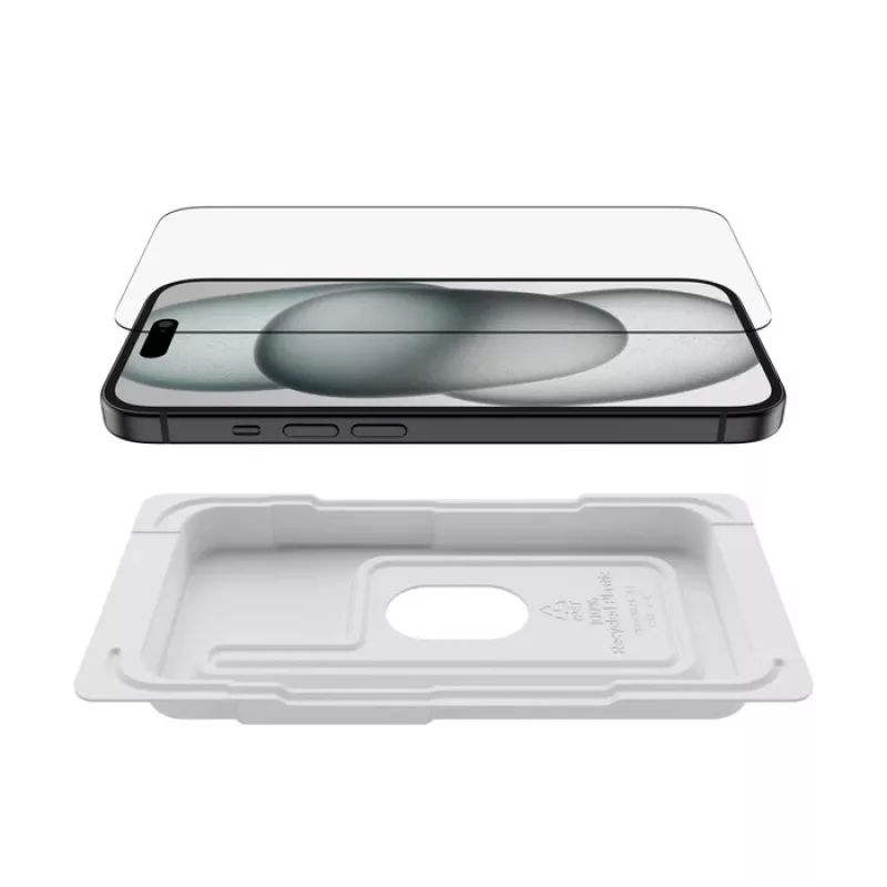 Apsauginis stiklas Belkin ScreenForce iPhone 16 Impact Scratch Resistant