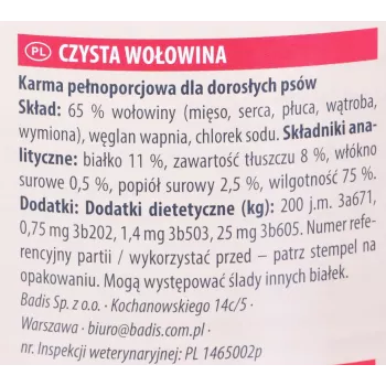 ANIMONDA GranCarno Adult Single Protein Beef - šlapias šunų maistas - 800 g