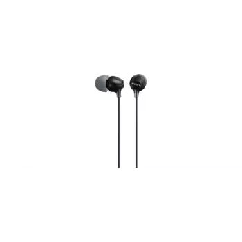 Sony MDR-EX15AP laidinės ausinės, 8–22000 Hz, skambučiams/muzikai, 3 g, juodos