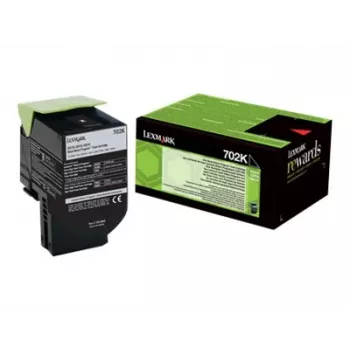 Kasetė su toneriu Lexmark 702K R 3000 puslapių Juoda