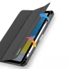 Dėklas planšetei DUX DUCIS DOMO sulankstomas su laikikliu pieštukui, iPad 10 (2022), juodas