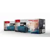 Nešiojamas stereofoninis garsiakalbis GEMBIRD SPK-BT-17-G – Bluetooth 5.1, 5 W RMS, 1200 mAh, MicroSD, FM, AUX