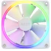 NZXT F120 RGB 120 mm ventiliatorius baltas, 4-pin, 1800 RPM, 50.18 CFM, 18 LED