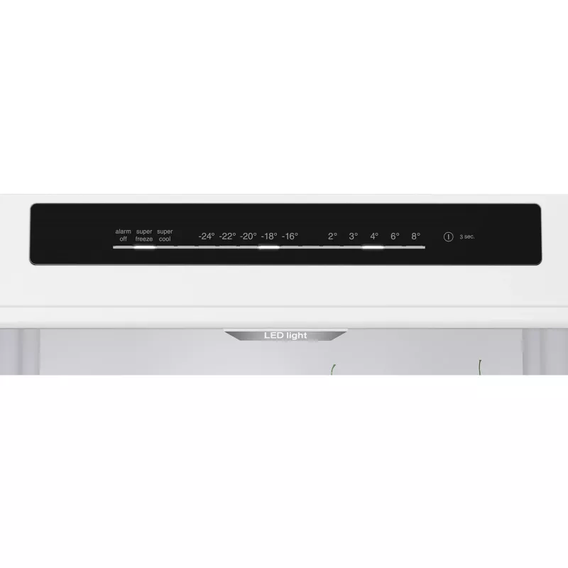 Šaldytuvas su šaldikliu Bosch Serie 4 KGN39VXBT Laisvai pastatomas 363 l Juodas