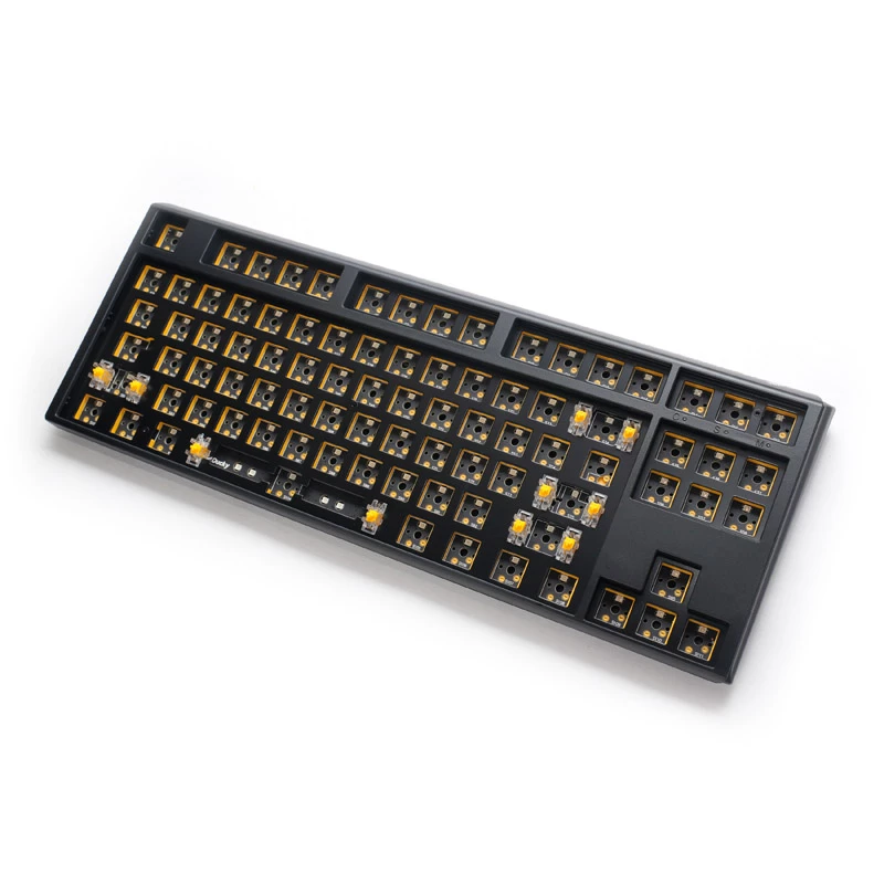 Ducky One 3 Hot-Swap Barebone TKL klaviatūra žaidimams USB JAV išdėstymas Juoda