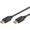 Kabelis DisplayPort 1.4 Kištukas > DisplayPort Kištukas (juodas, 2 m, 8K)