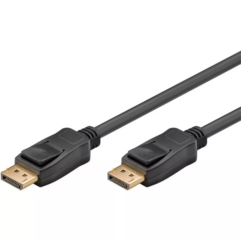 Kabelis DisplayPort 1.4 Kištukas > DisplayPort Kištukas (juodas, 2 m, 8K)