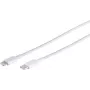 Lightning laidas S/CONN 14-13052 1,5 m baltas